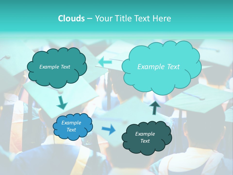 Class Cap Mortarboard PowerPoint Template