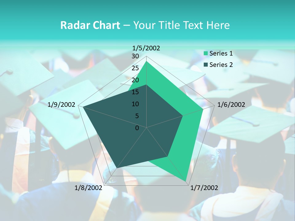 Class Cap Mortarboard PowerPoint Template