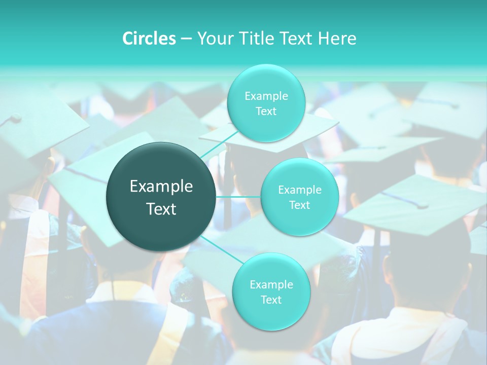 Class Cap Mortarboard PowerPoint Template