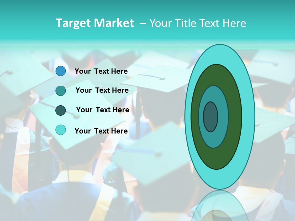 Class Cap Mortarboard PowerPoint Template