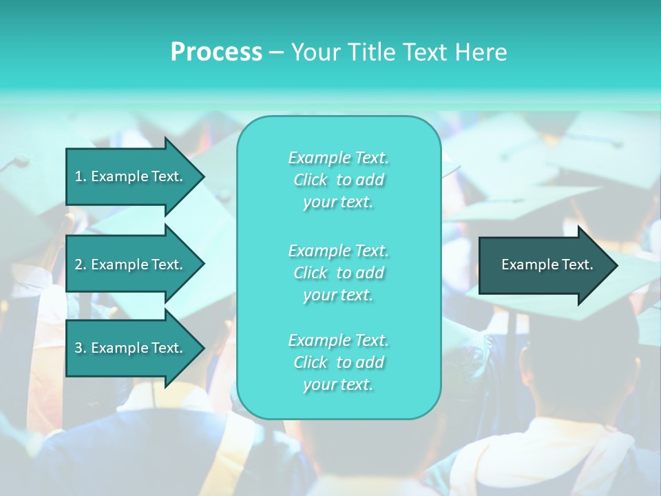 Class Cap Mortarboard PowerPoint Template