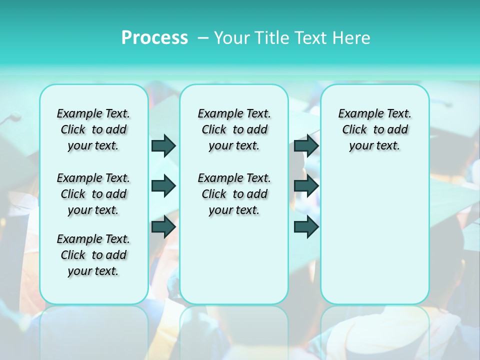 Class Cap Mortarboard PowerPoint Template