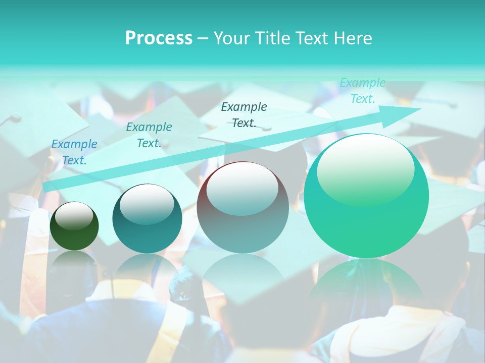 Class Cap Mortarboard PowerPoint Template