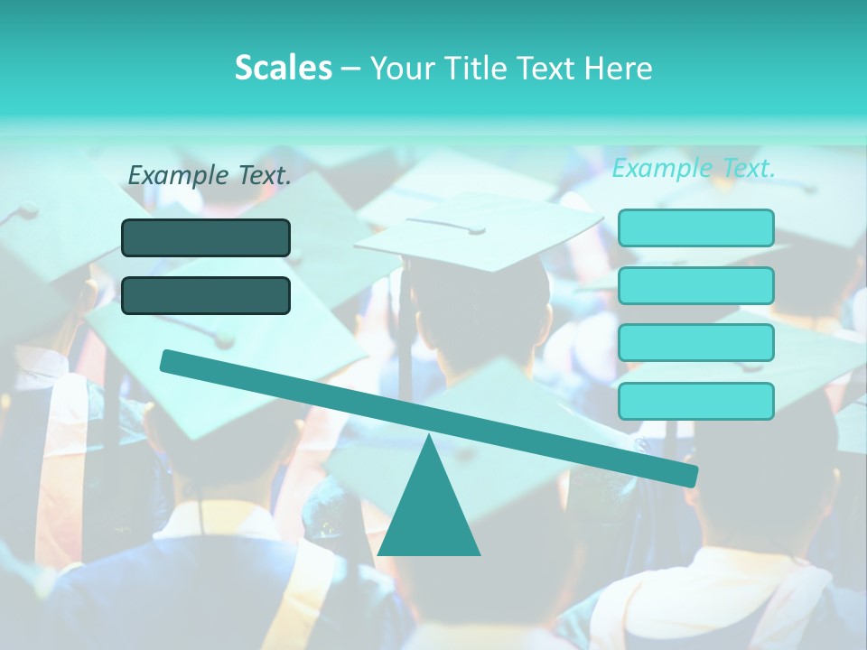 Class Cap Mortarboard PowerPoint Template