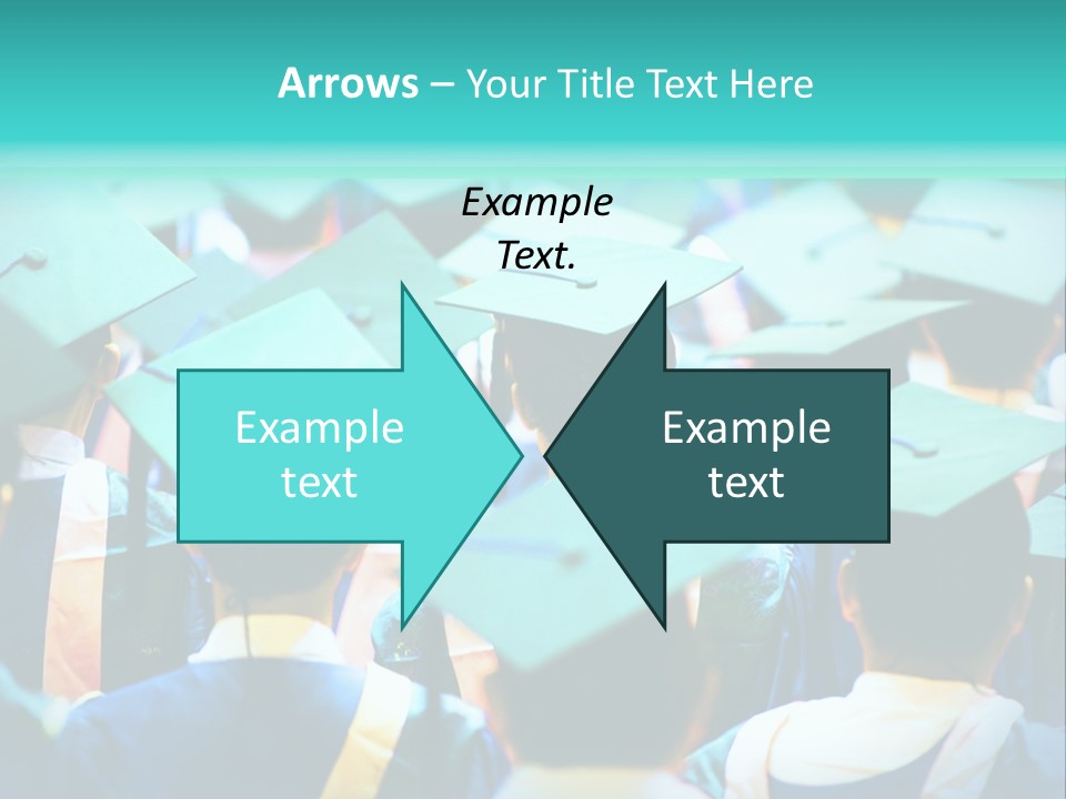 Class Cap Mortarboard PowerPoint Template