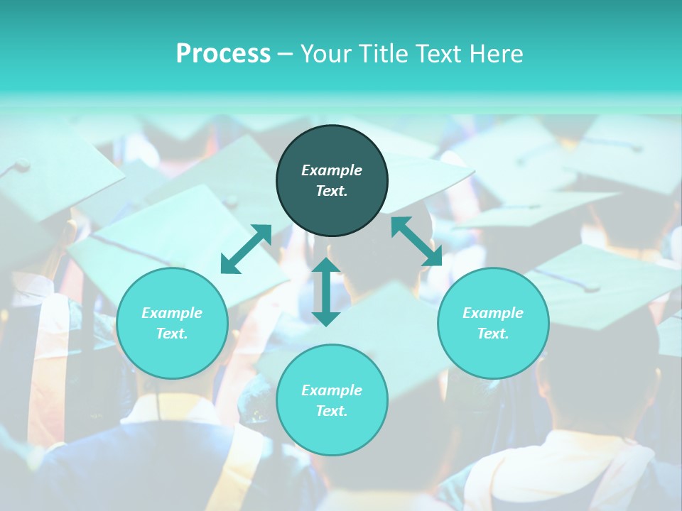 Class Cap Mortarboard PowerPoint Template