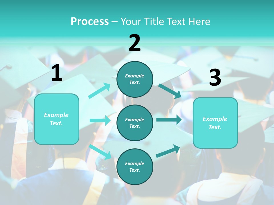 Class Cap Mortarboard PowerPoint Template