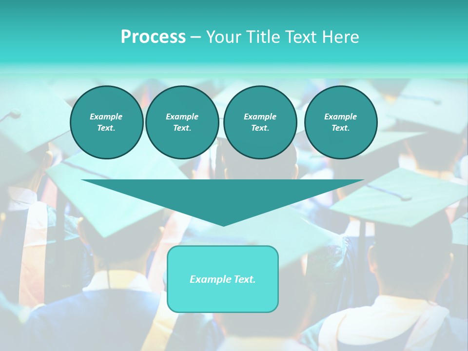 Class Cap Mortarboard PowerPoint Template