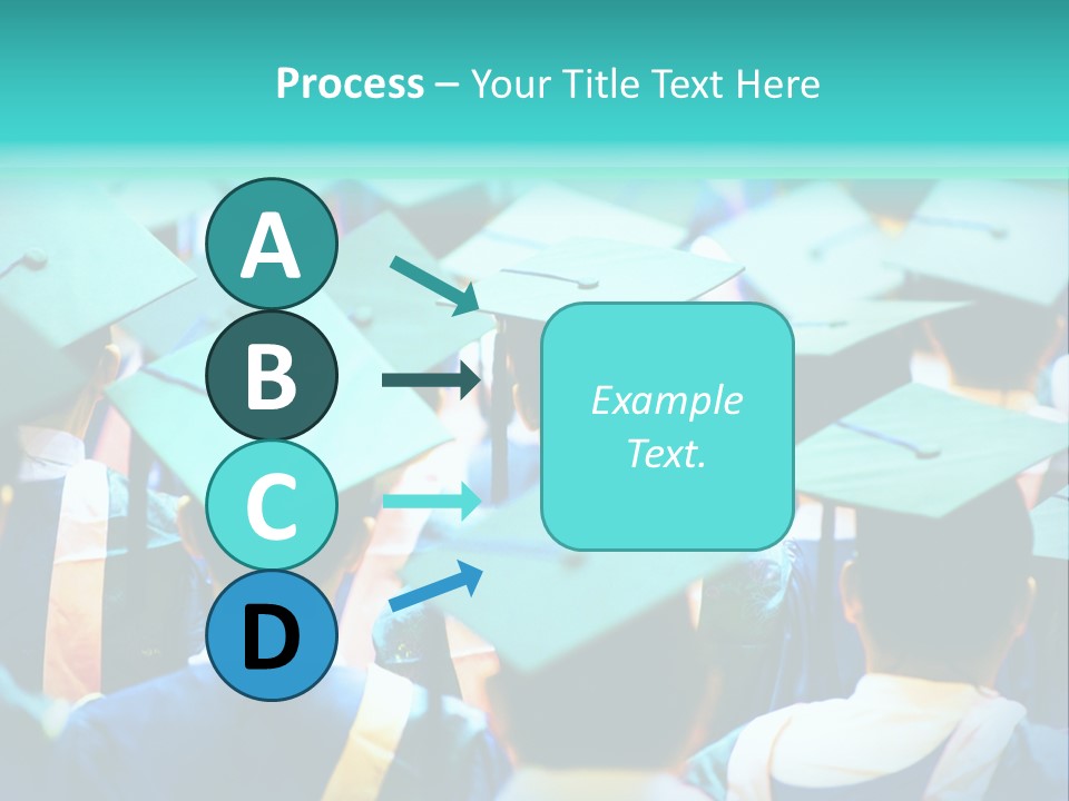 Class Cap Mortarboard PowerPoint Template