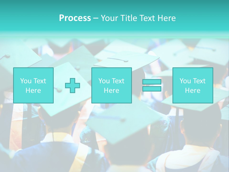 Class Cap Mortarboard PowerPoint Template