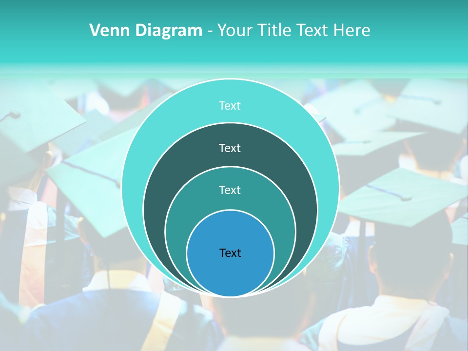 Class Cap Mortarboard PowerPoint Template