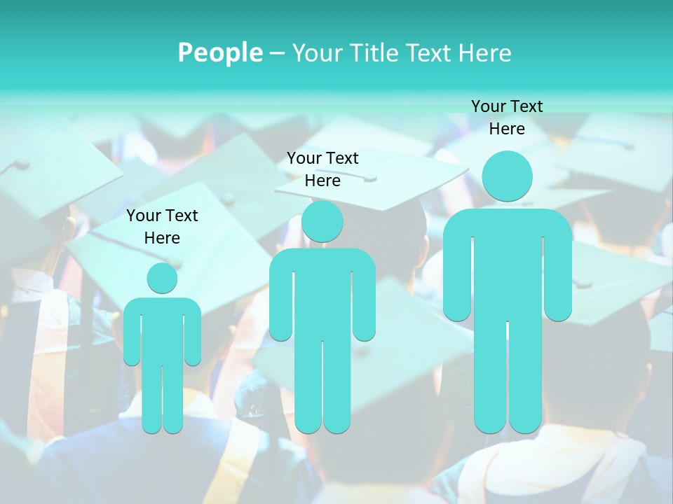 Class Cap Mortarboard PowerPoint Template