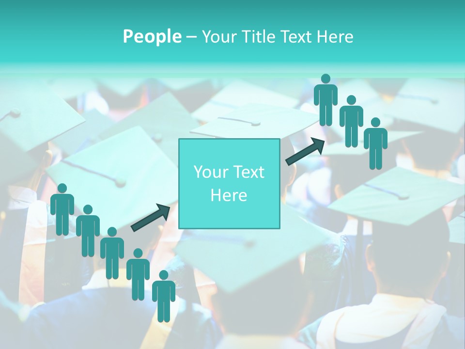 Class Cap Mortarboard PowerPoint Template