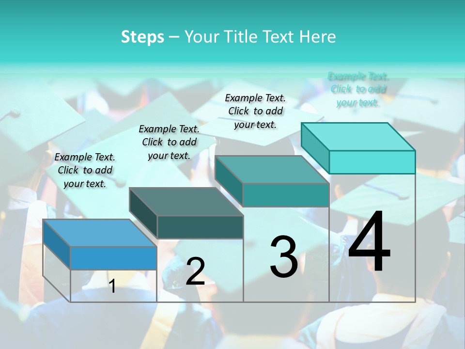 Class Cap Mortarboard PowerPoint Template