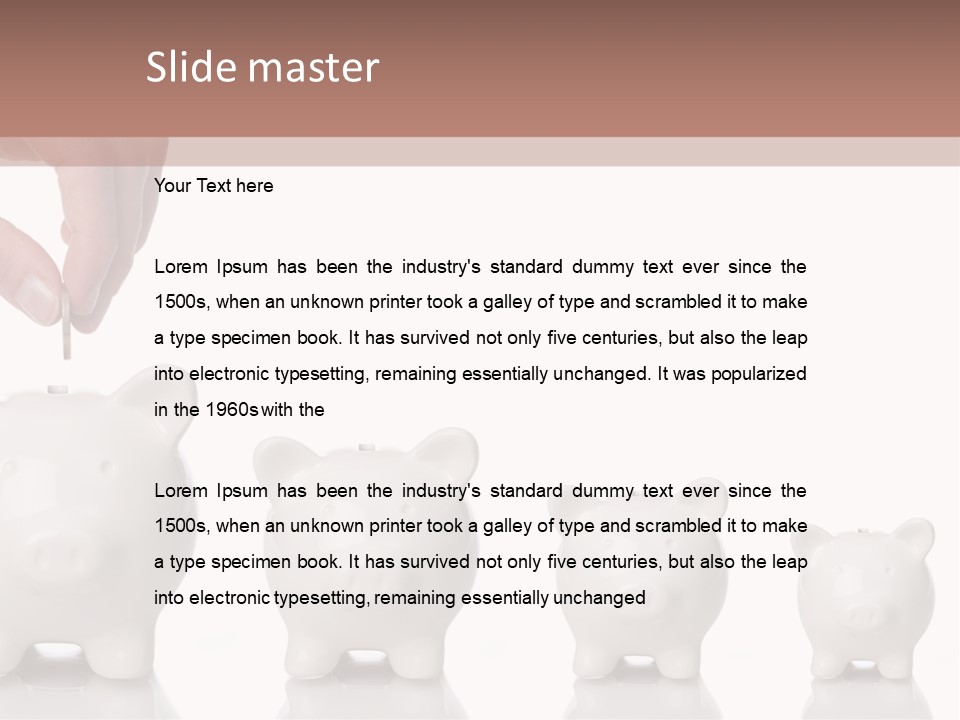 Investment Currency Earnings PowerPoint Template