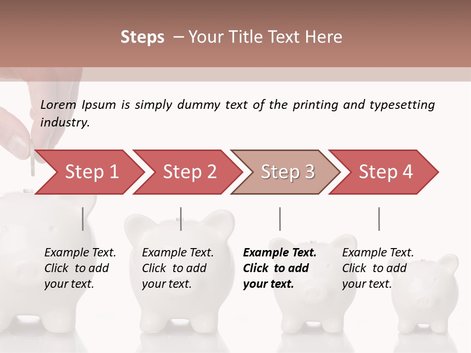 Investment Currency Earnings PowerPoint Template