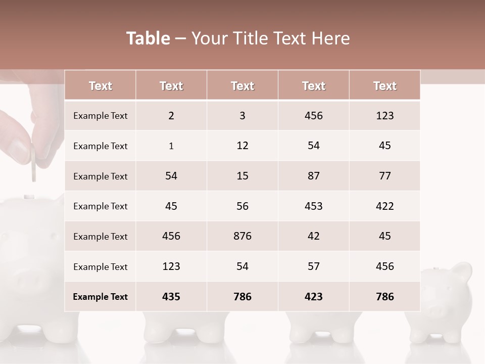 Investment Currency Earnings PowerPoint Template