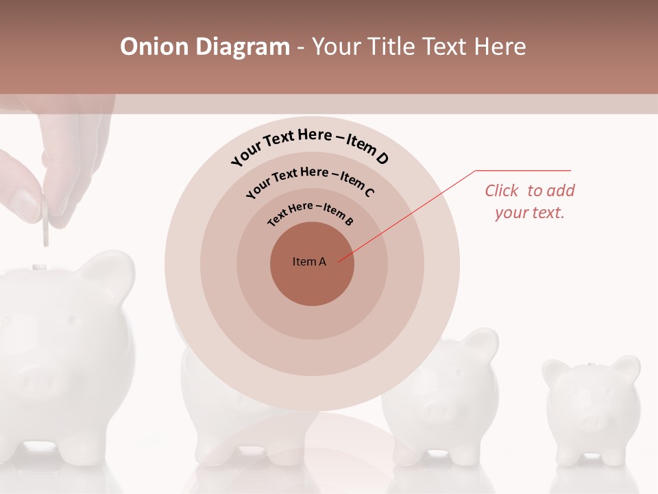 Investment Currency Earnings PowerPoint Template