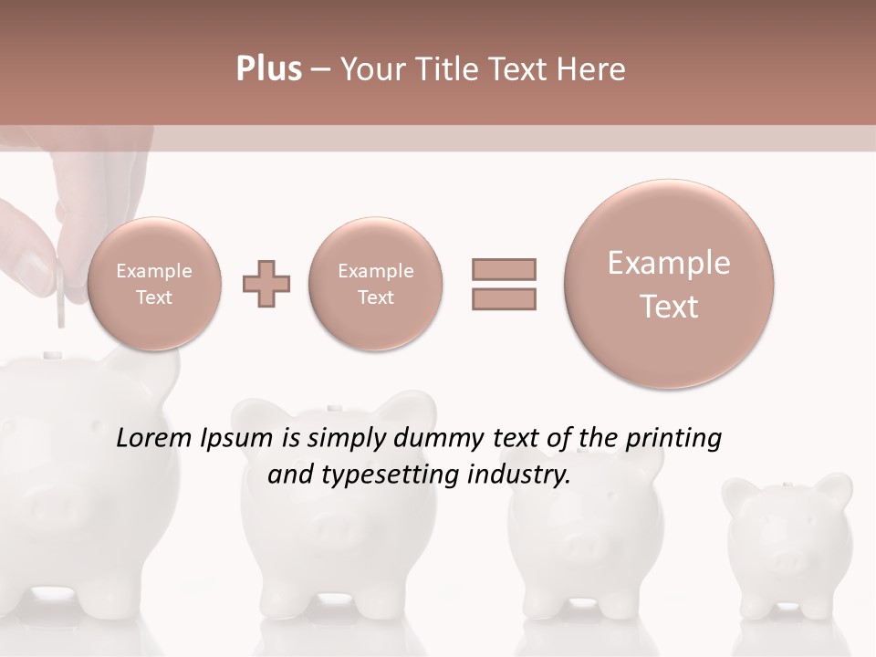 Investment Currency Earnings PowerPoint Template