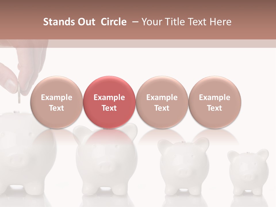 Investment Currency Earnings PowerPoint Template