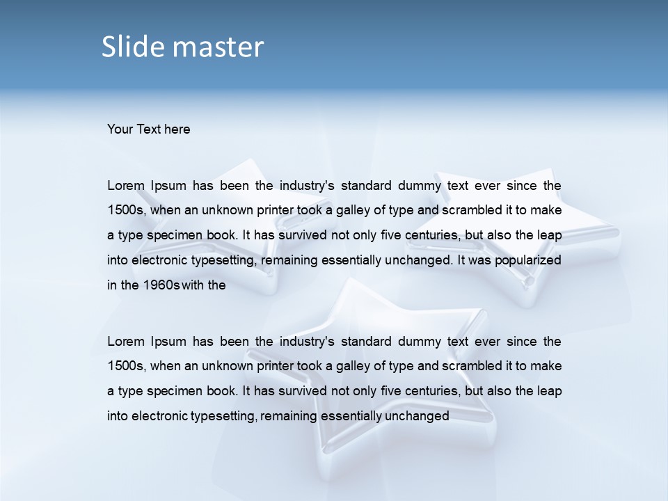 Holy Gold Smelt PowerPoint Template