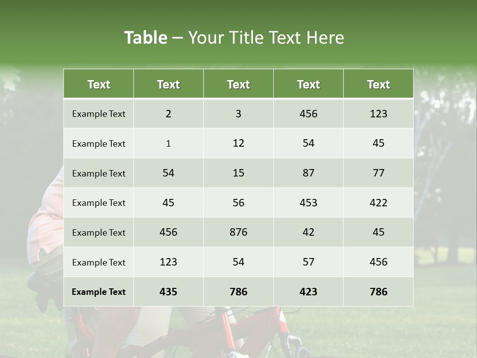 S Recreation Retire PowerPoint Template