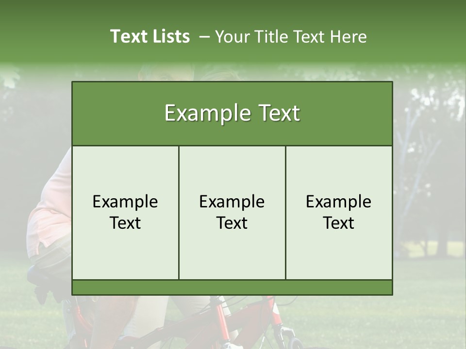 S Recreation Retire PowerPoint Template