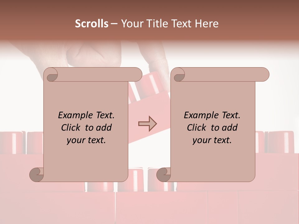 Pretty White Beautiful PowerPoint Template