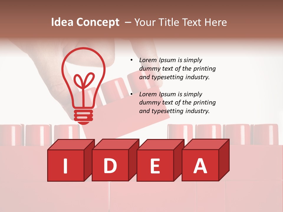 Pretty White Beautiful PowerPoint Template