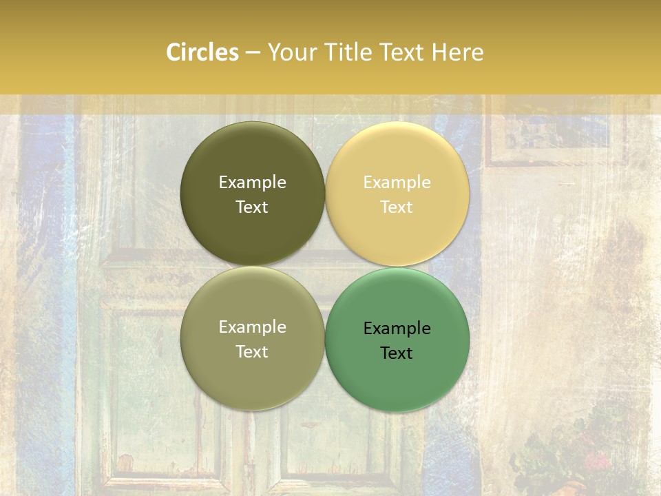 Paper Sidewalk Art PowerPoint Template