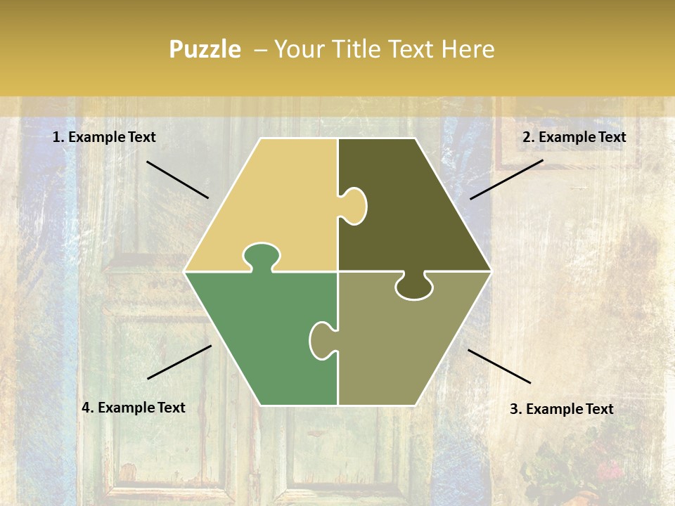 Paper Sidewalk Art PowerPoint Template