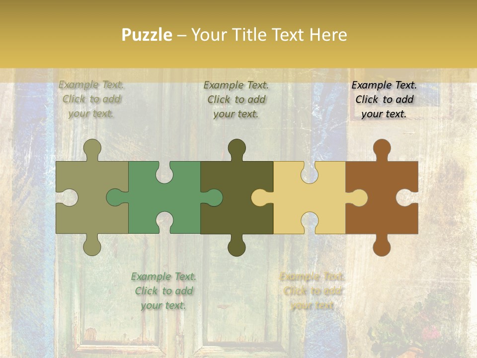 Paper Sidewalk Art PowerPoint Template