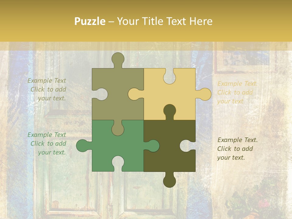 Paper Sidewalk Art PowerPoint Template