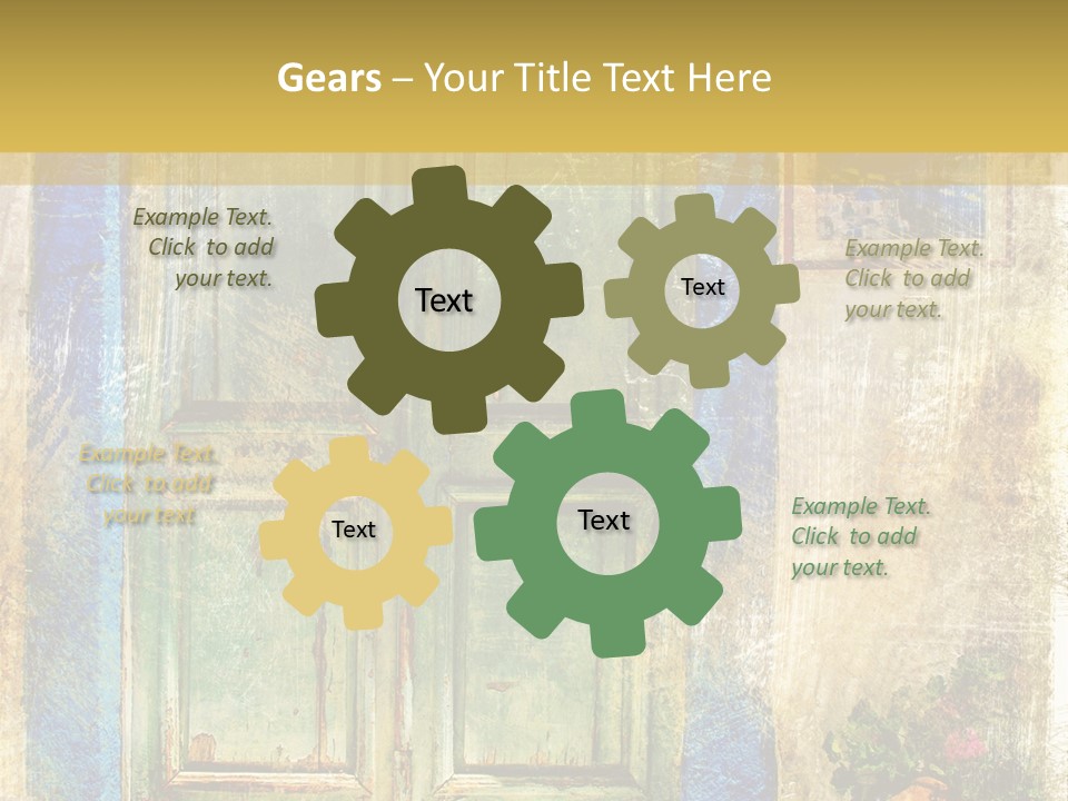 Paper Sidewalk Art PowerPoint Template