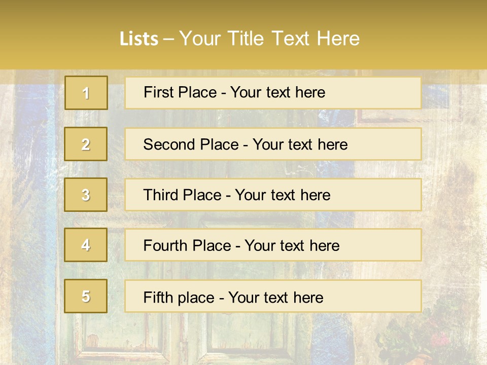 Paper Sidewalk Art PowerPoint Template