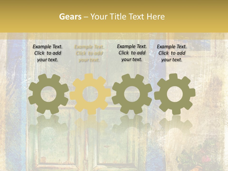 Paper Sidewalk Art PowerPoint Template