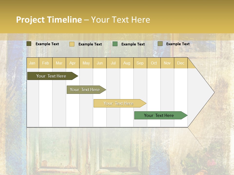 Paper Sidewalk Art PowerPoint Template