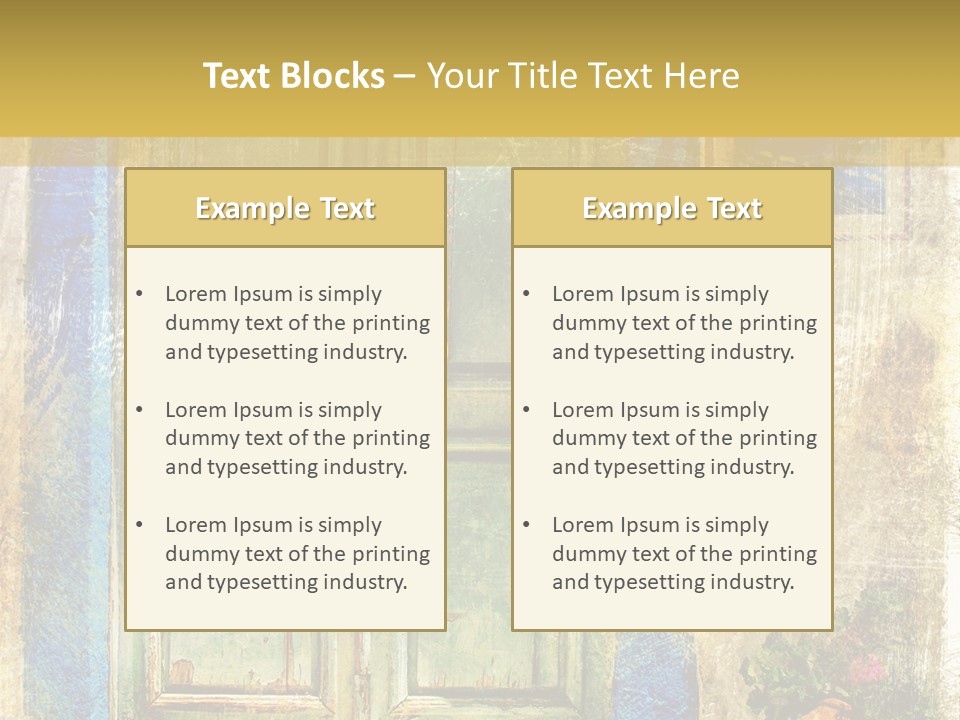 Paper Sidewalk Art PowerPoint Template