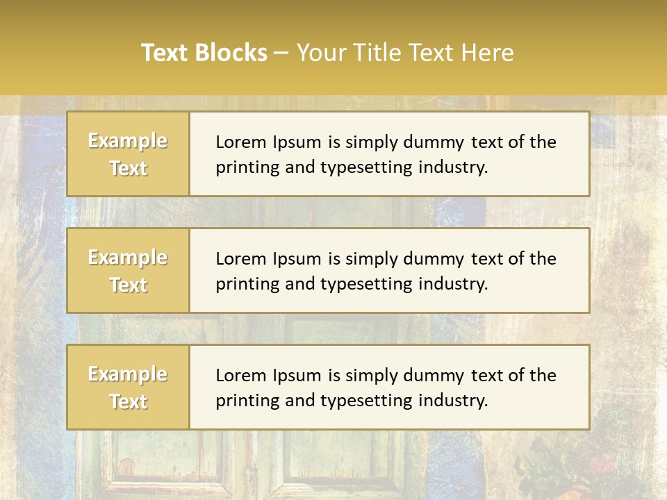 Paper Sidewalk Art PowerPoint Template