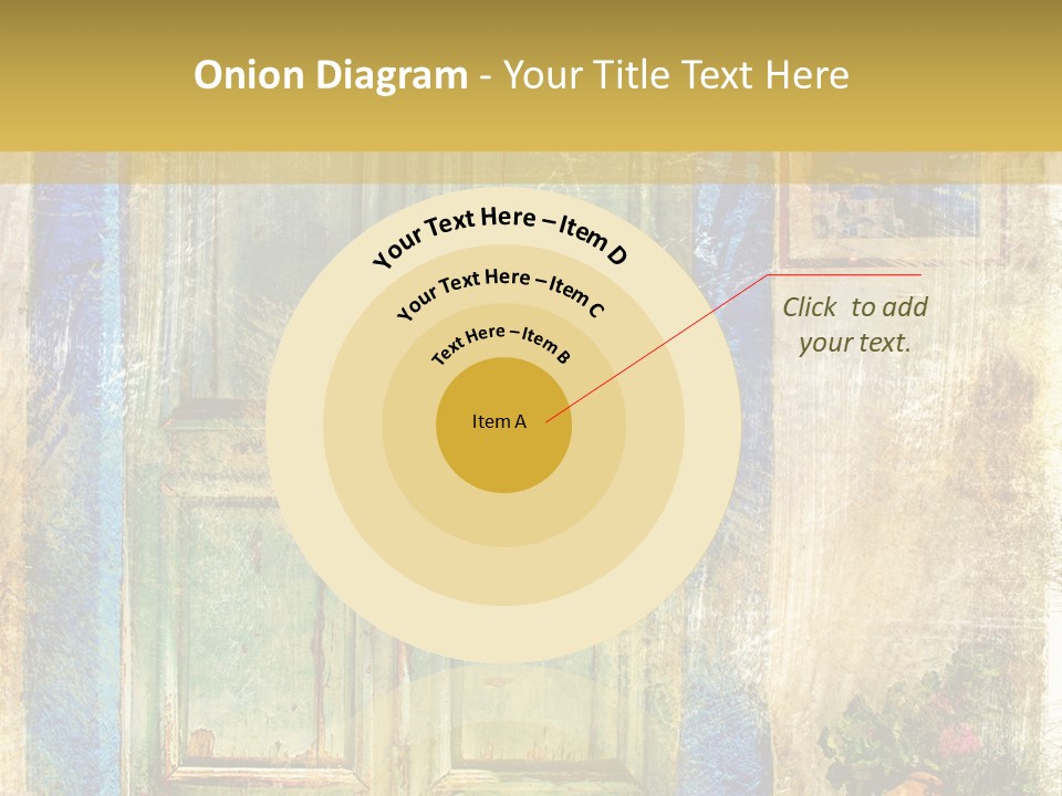 Paper Sidewalk Art PowerPoint Template