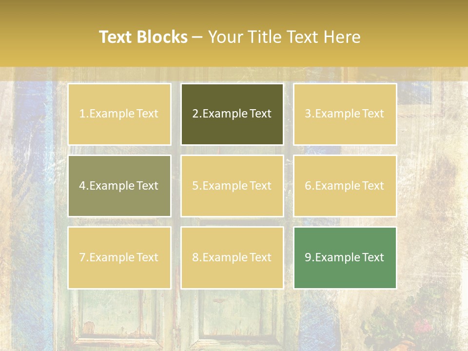 Paper Sidewalk Art PowerPoint Template