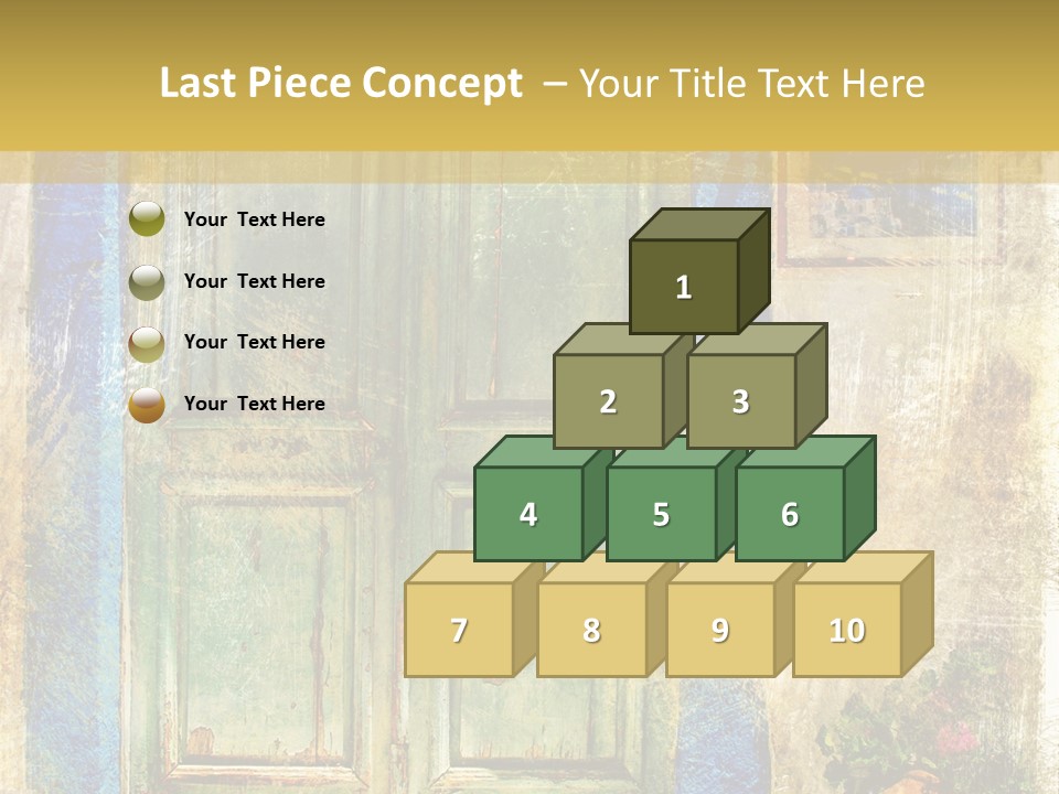 Paper Sidewalk Art PowerPoint Template