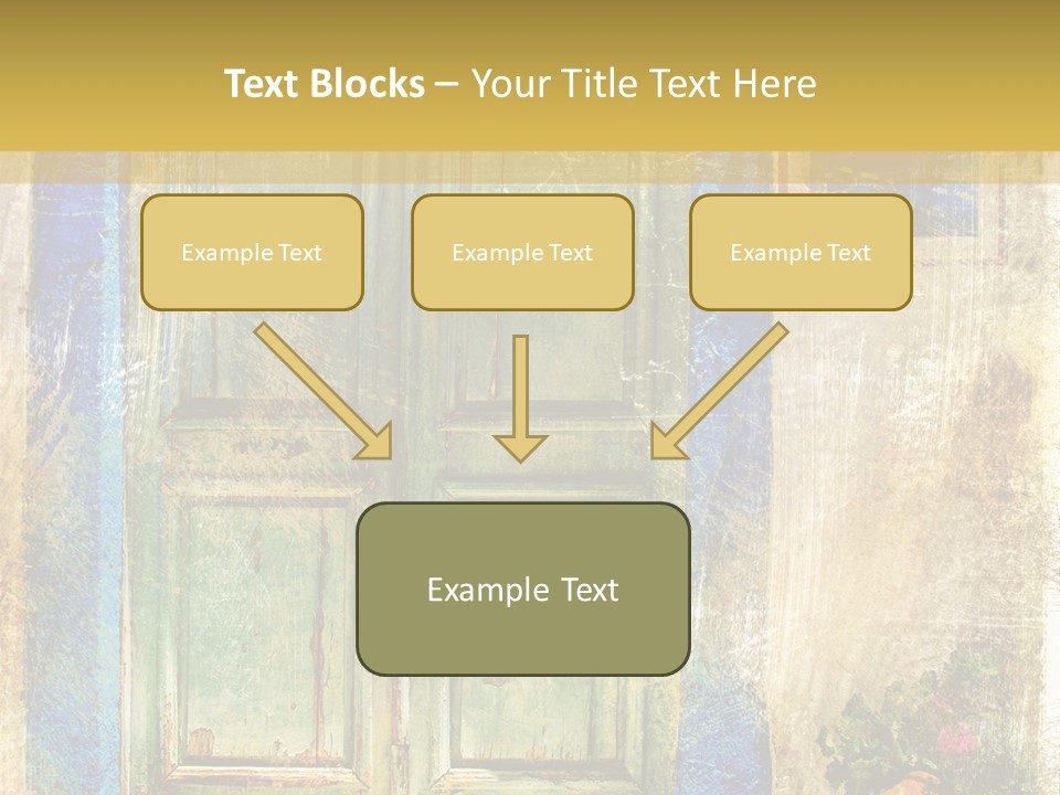 Paper Sidewalk Art PowerPoint Template