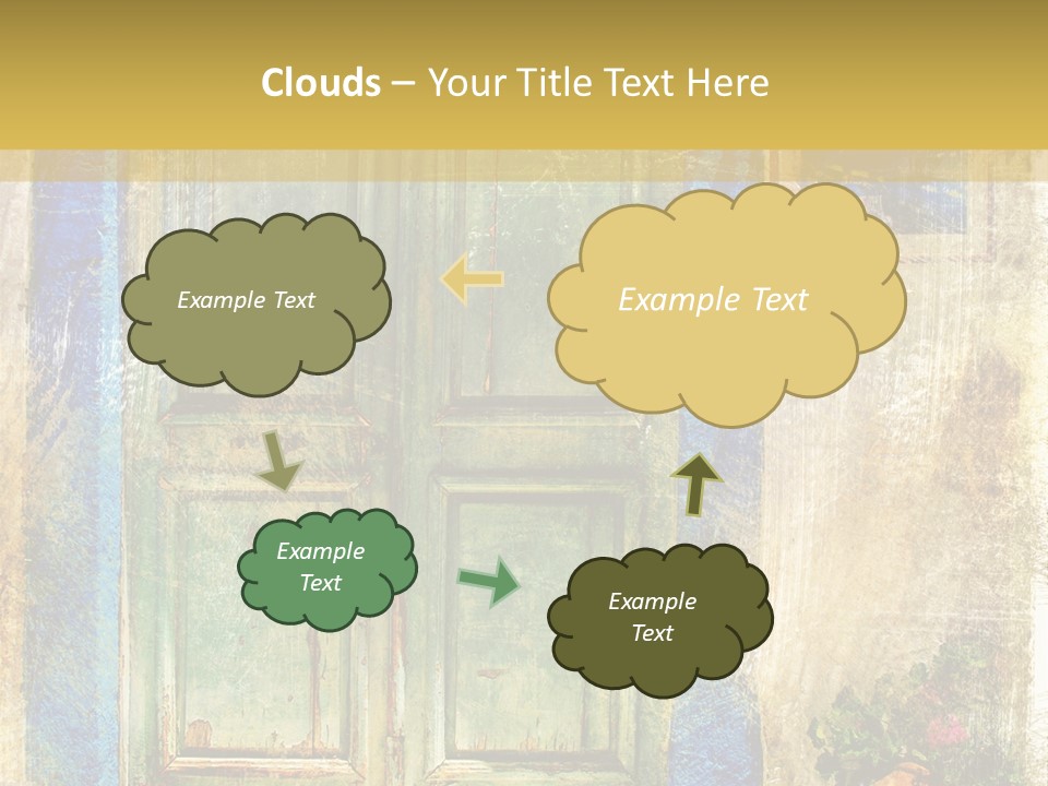 Paper Sidewalk Art PowerPoint Template