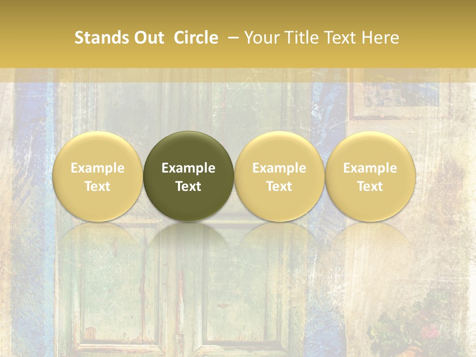 Paper Sidewalk Art PowerPoint Template