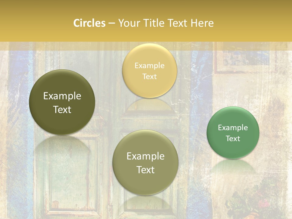 Paper Sidewalk Art PowerPoint Template