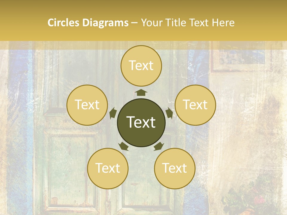 Paper Sidewalk Art PowerPoint Template