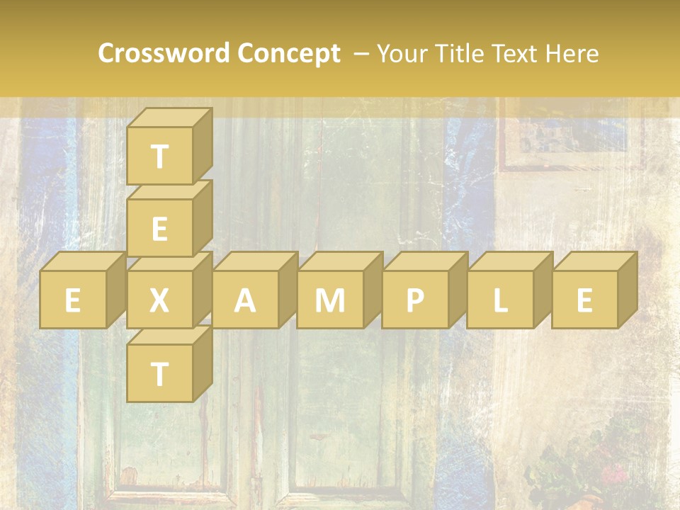 Paper Sidewalk Art PowerPoint Template