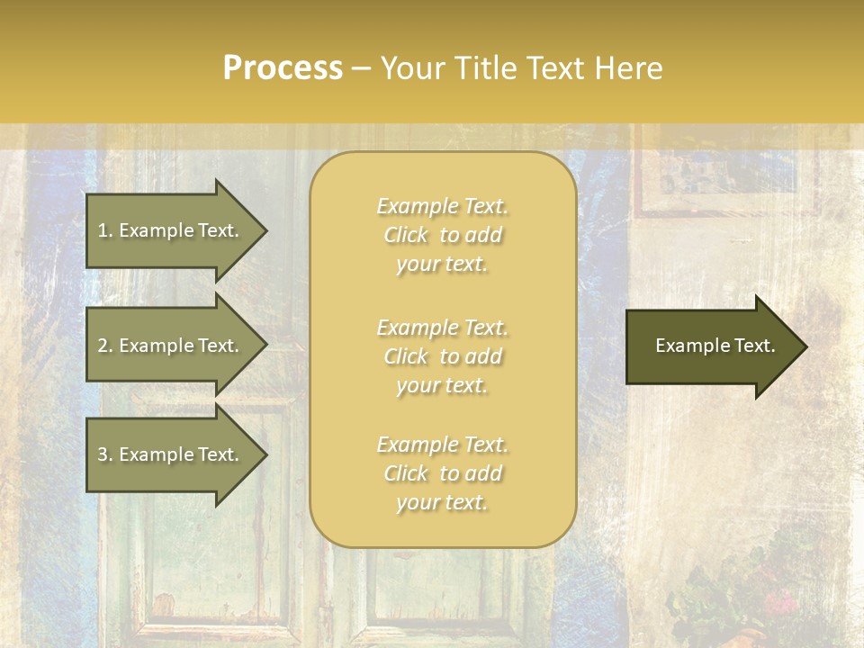 Paper Sidewalk Art PowerPoint Template