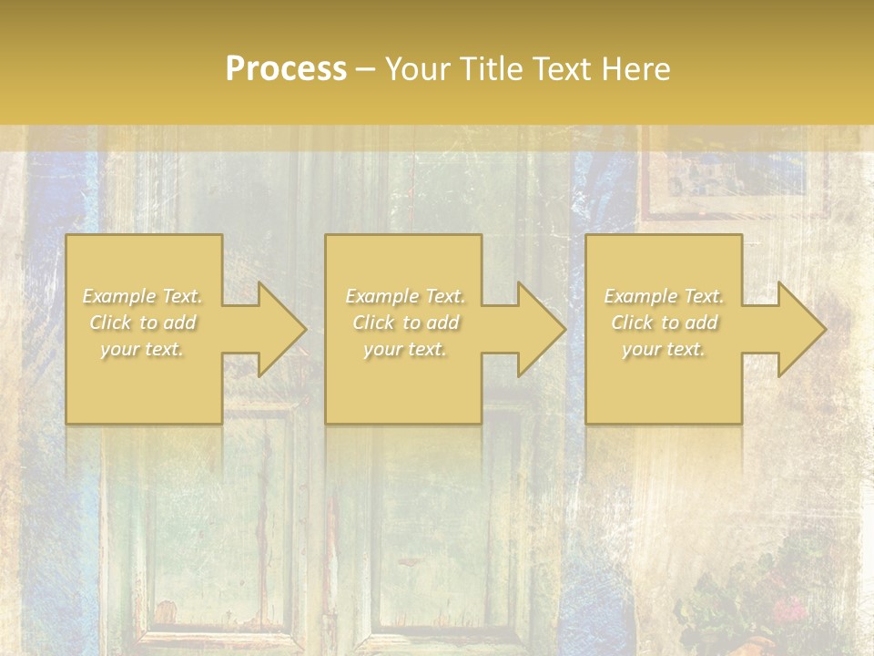 Paper Sidewalk Art PowerPoint Template